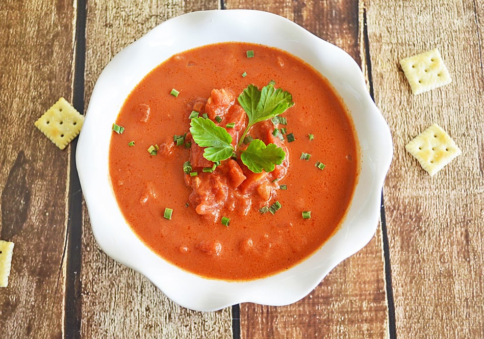 homestyle chunky cream of tomato soup lighter