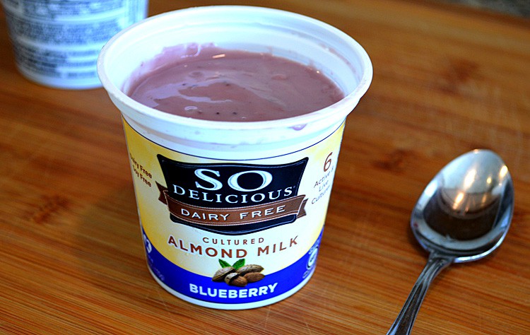 Blueberry Cultured Almond Milk Yogurt