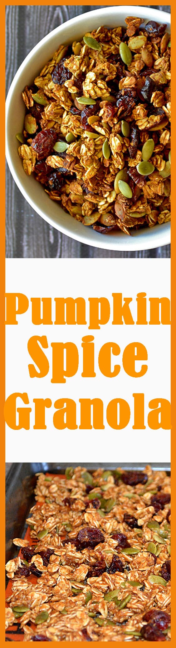 Vegan Pumpkin Spice Granola