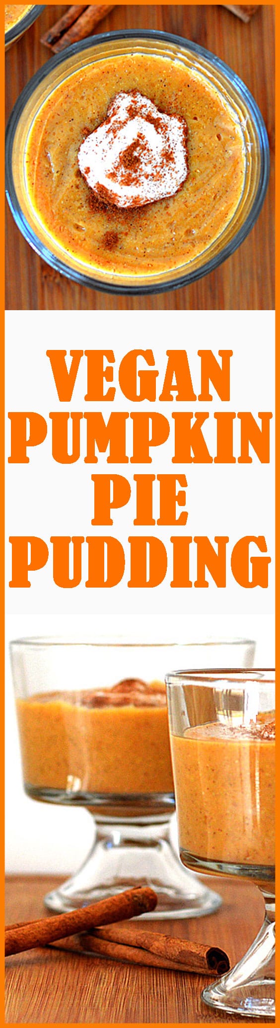 Vegan Pumpkin Pie Pudding