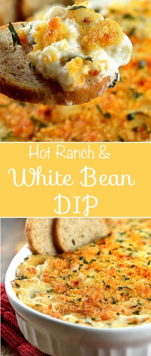 Hot Ranch and White Bean Dip {Vegan} - TheVegLife