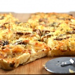 Caramelized Onion and Mushroom Focaccia