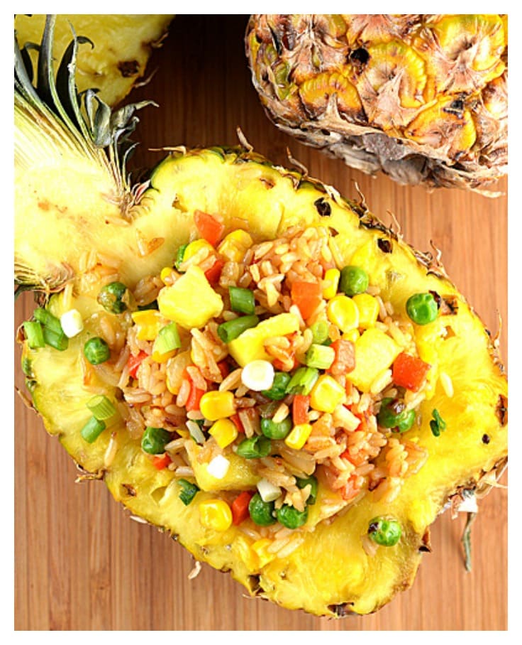 Pineapple Fried Rice Vegan - TheVegLife