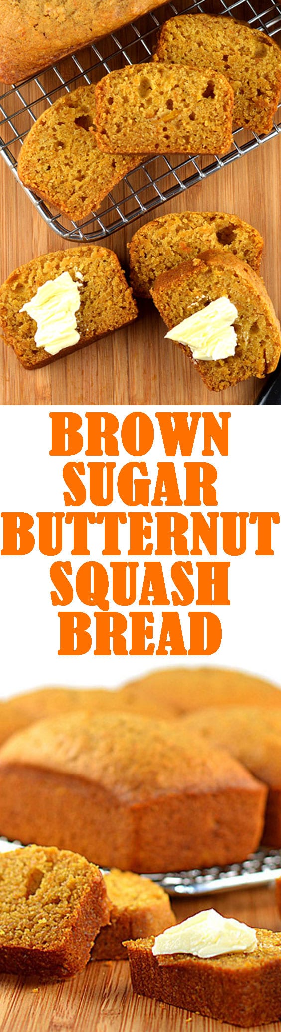 Brown Sugar Butternut Squash Bread