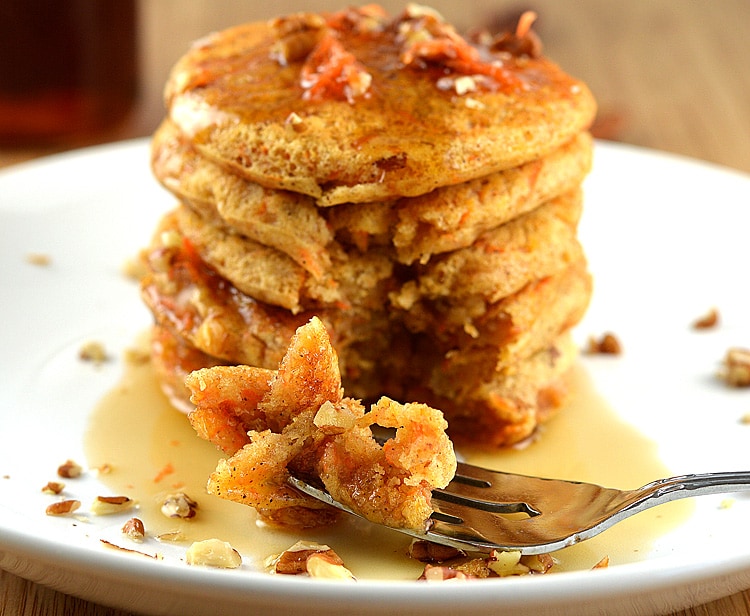 Carrot Cake Pancakes