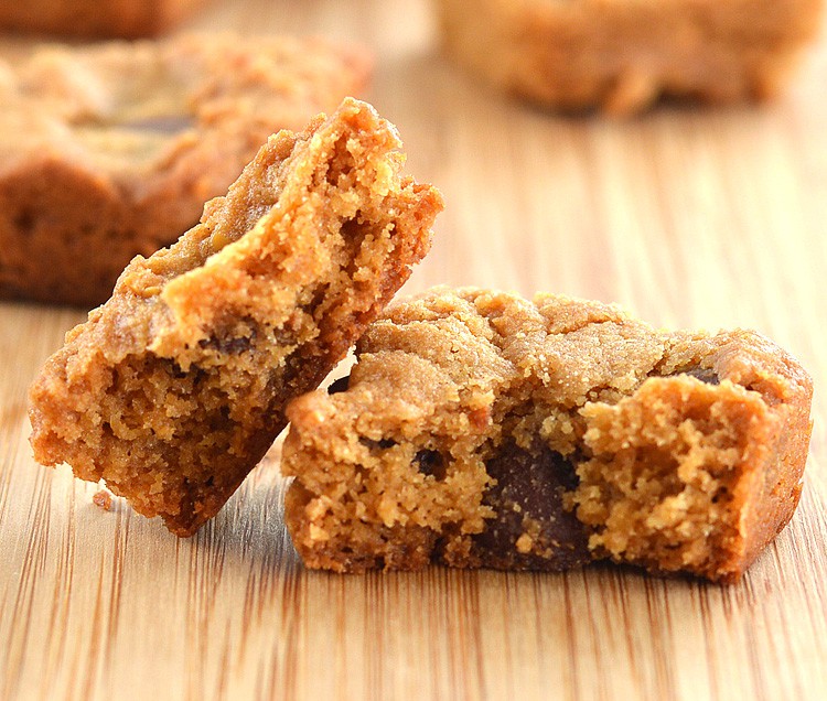 Soy Nut Butter Quinoa Blondie Bites (Vegan + GF) TheVegLife