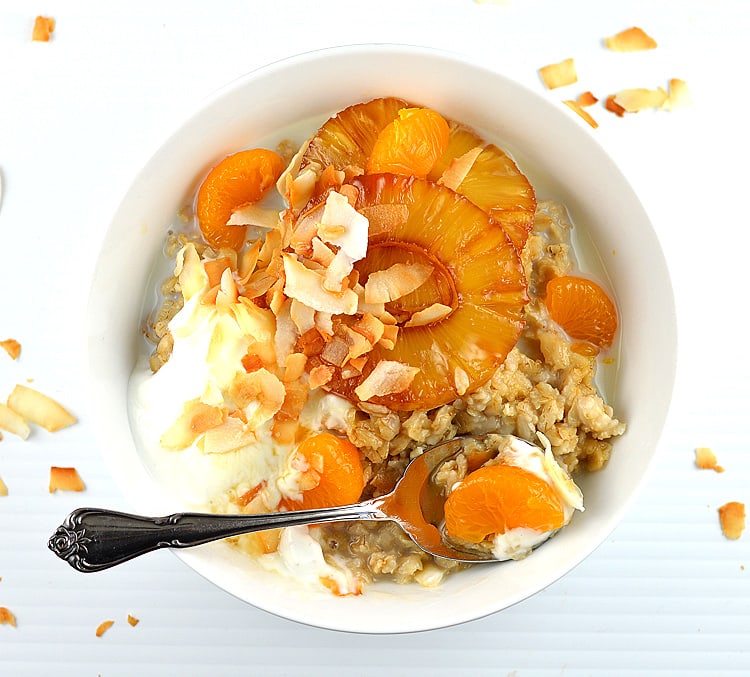 Tropical Oatmeal Bowl