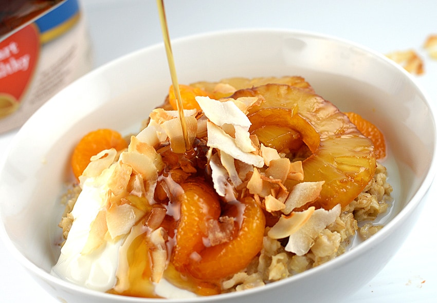 Tropical Oatmeal Bowl