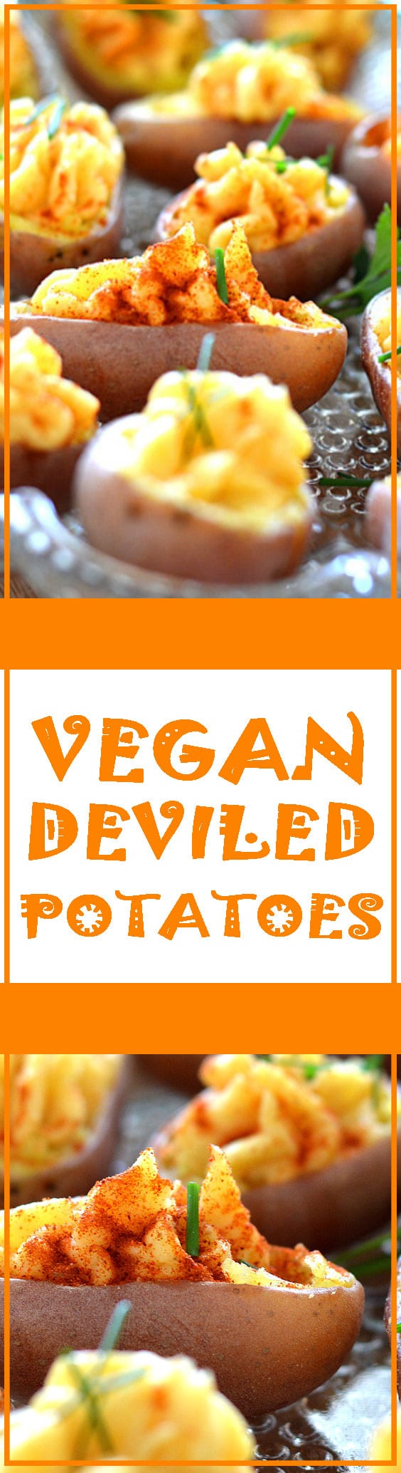 Vegan Deviled Potatoes