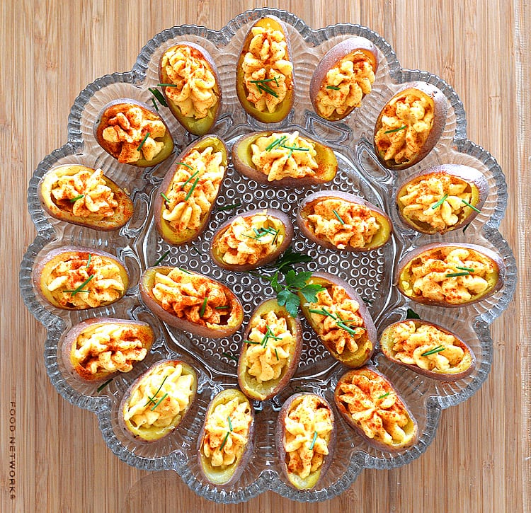 Vegan Deviled Potatoes