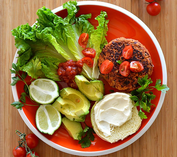 3 Ingredient Red Bean Burgers