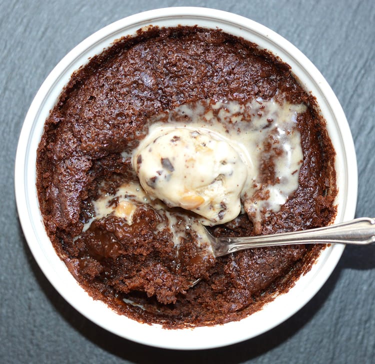 Vegan Hot Fudge Pudding Cake