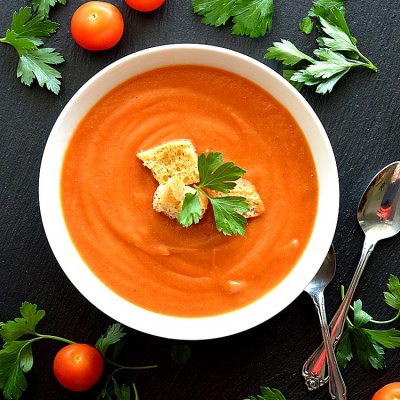 Roasted Tomato Soup - TheVegLife
