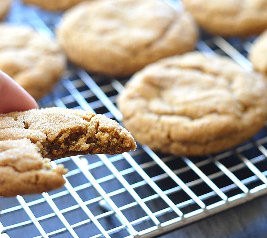 SOFT Pumpkin Ginger Cookies