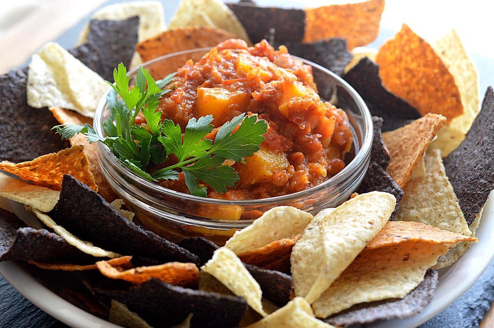 Chunky Chipotle Pumpkin Salsa