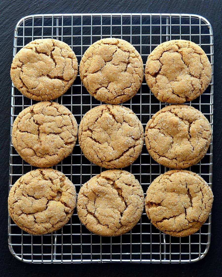 SOFT Pumpkin Ginger Cookies