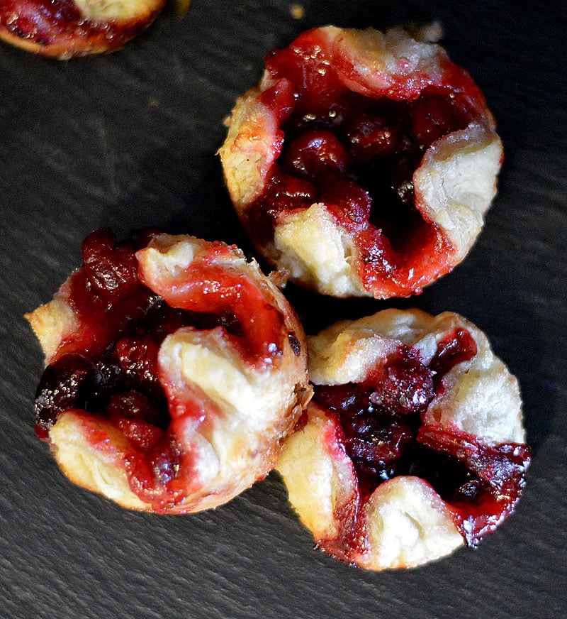 Leftover Cranberry Tarts