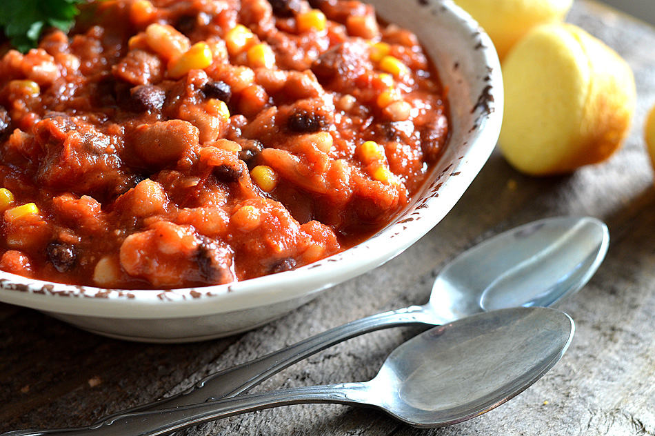 Vegan 3 Bean Chili