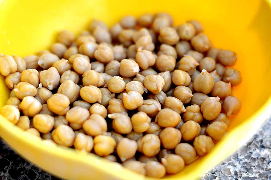 Bee-Free Roasted Honey Mustard Chickpeas