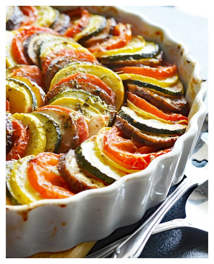 Remy's Ratatouille featuring DOROT Garlic & Herb Cubes - TheVegLife