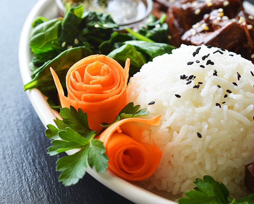 Vegan Teriyaki Jackfruit Bowl