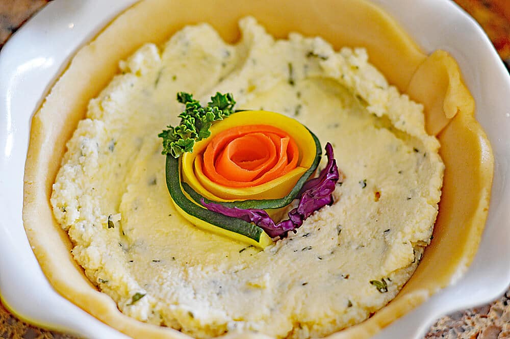 Vegan Spring Vegetable Tart