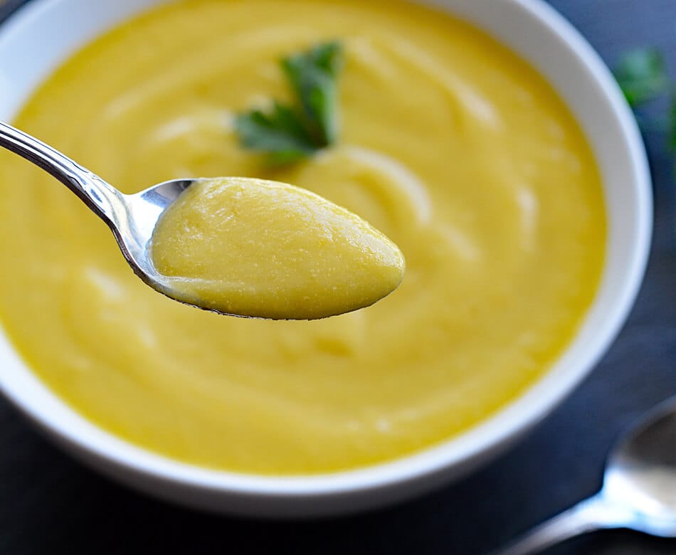 Vegan Yellow Squash Soup SPOON