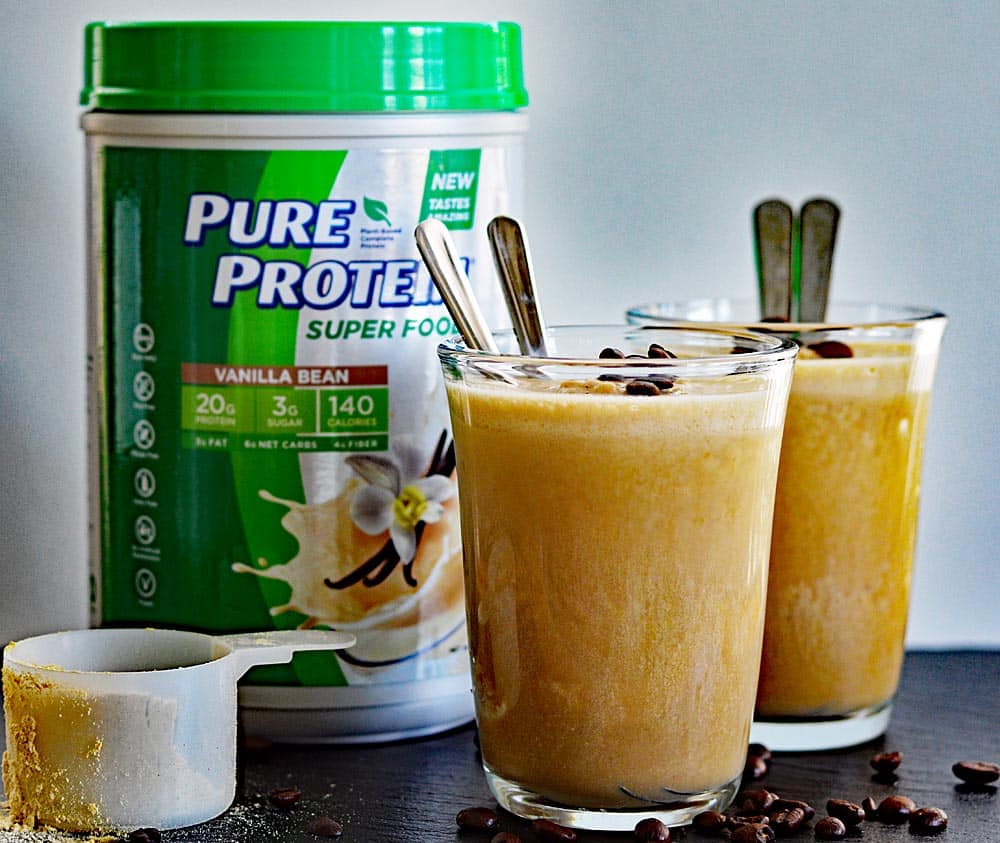 Vegan Coffee Smoothies with PURE PROTEIN