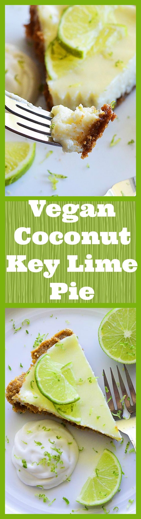 Vegan Coconut Key Lime Pie