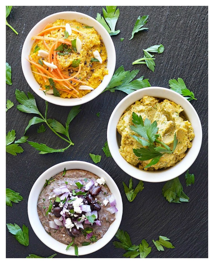 Vegan Hummus Three Ways TheVegLife