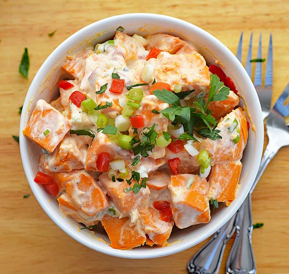 Vegan Sweet Potato Salad