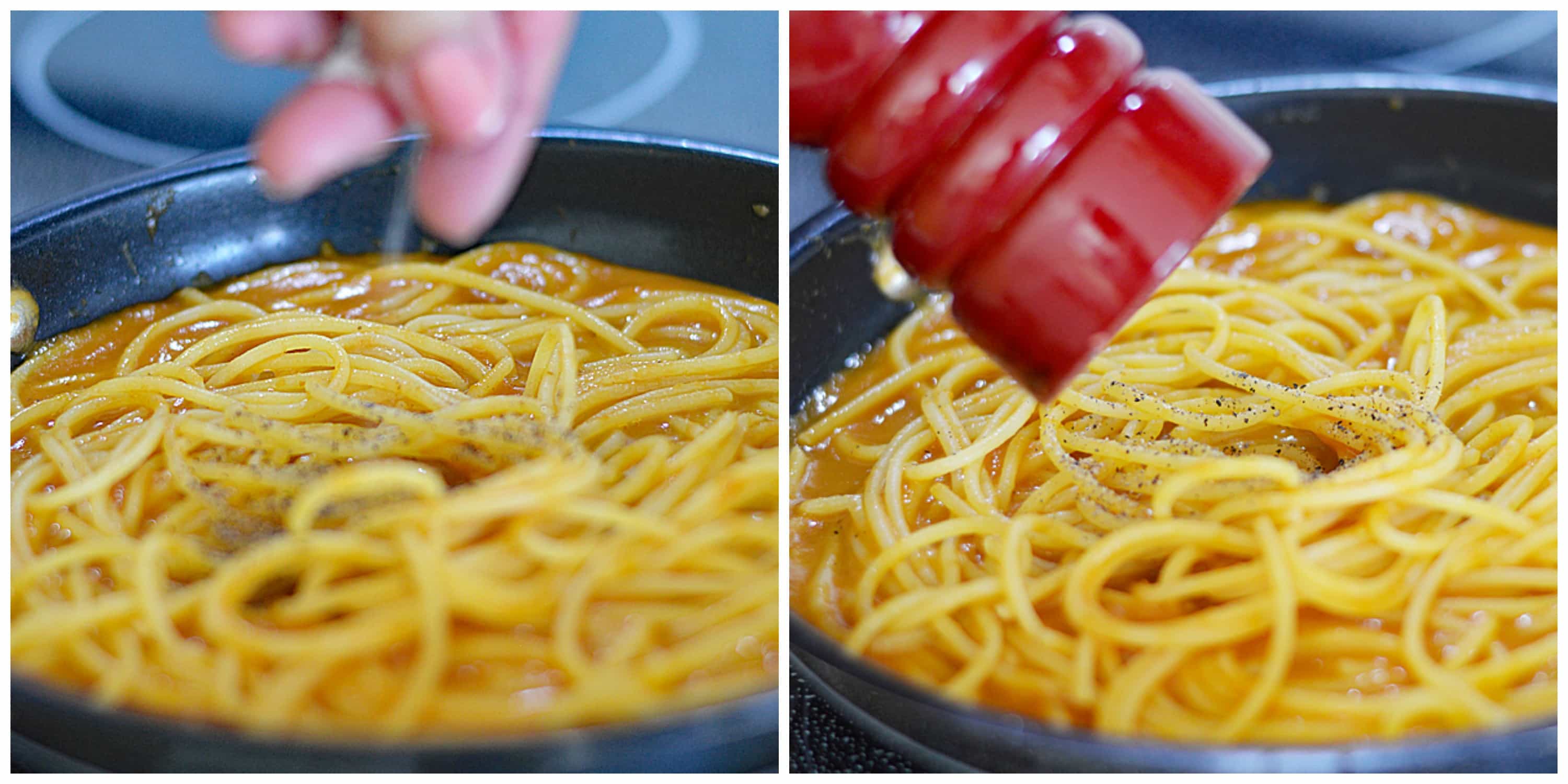 Creamy Vegan Gluten Free Pumpkin Pasta with Sage