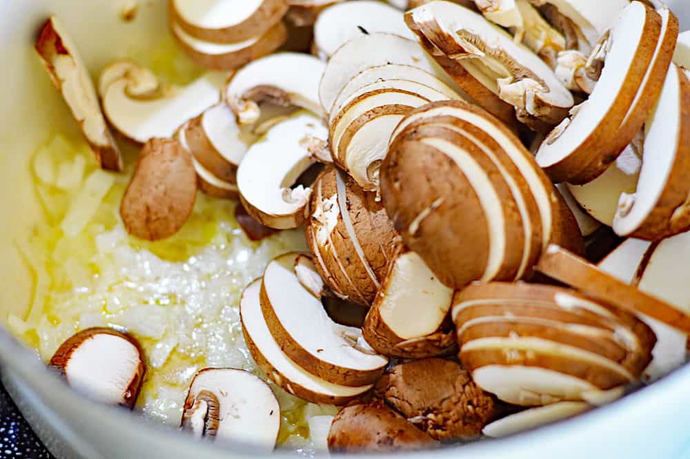 Quick and Easy VEGAN Cream of Mushroom Soup