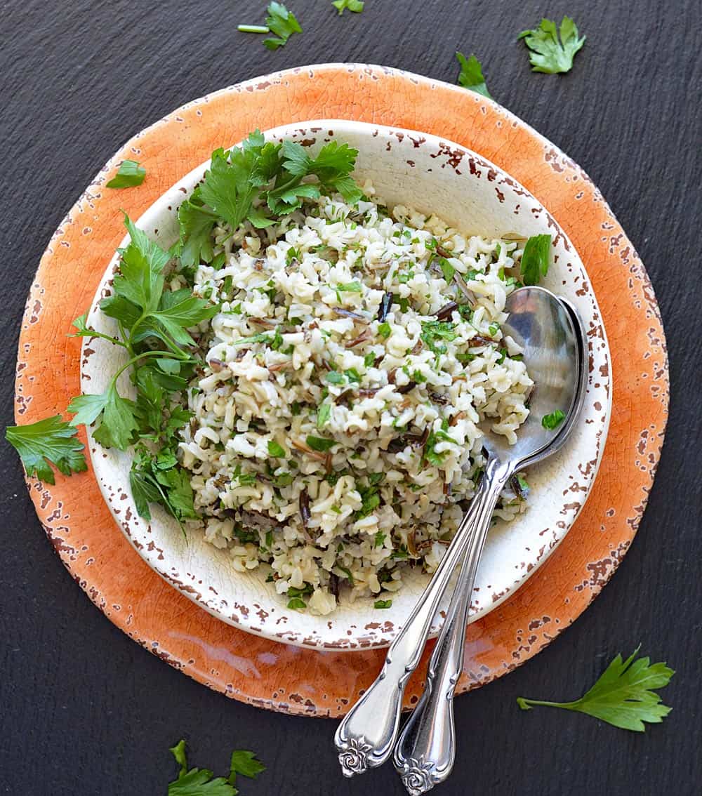 Herbed Wild Rice Pilaf