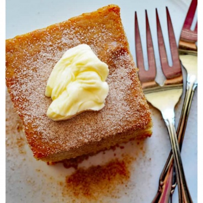 Vegan Amish Applesauce Snackin’ Cake
