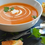 Homemade Vegan Cream of Tomato Soup
