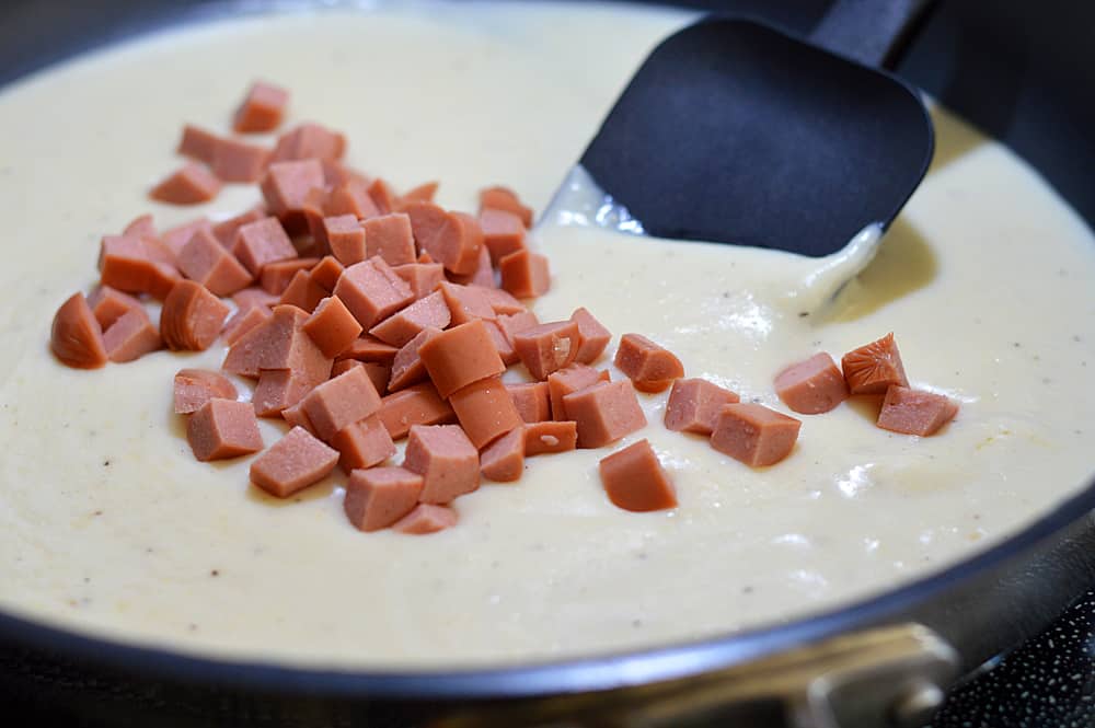 VEGAN Scalloped Potatoes and "Ham"