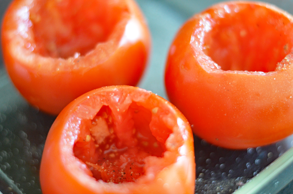 Spinach Artichoke Stuffed Tomatoes Recipe