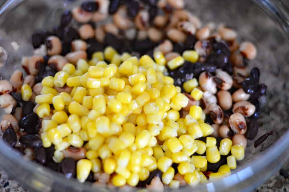 Cowboy Caviar a/k/a "Texas Caviar" Beans and Corn