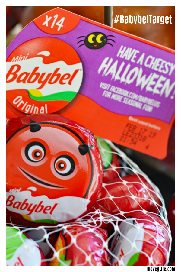 Pinterest picture for Choose Mini Babybel® at Target for a fun Halloween Treat!