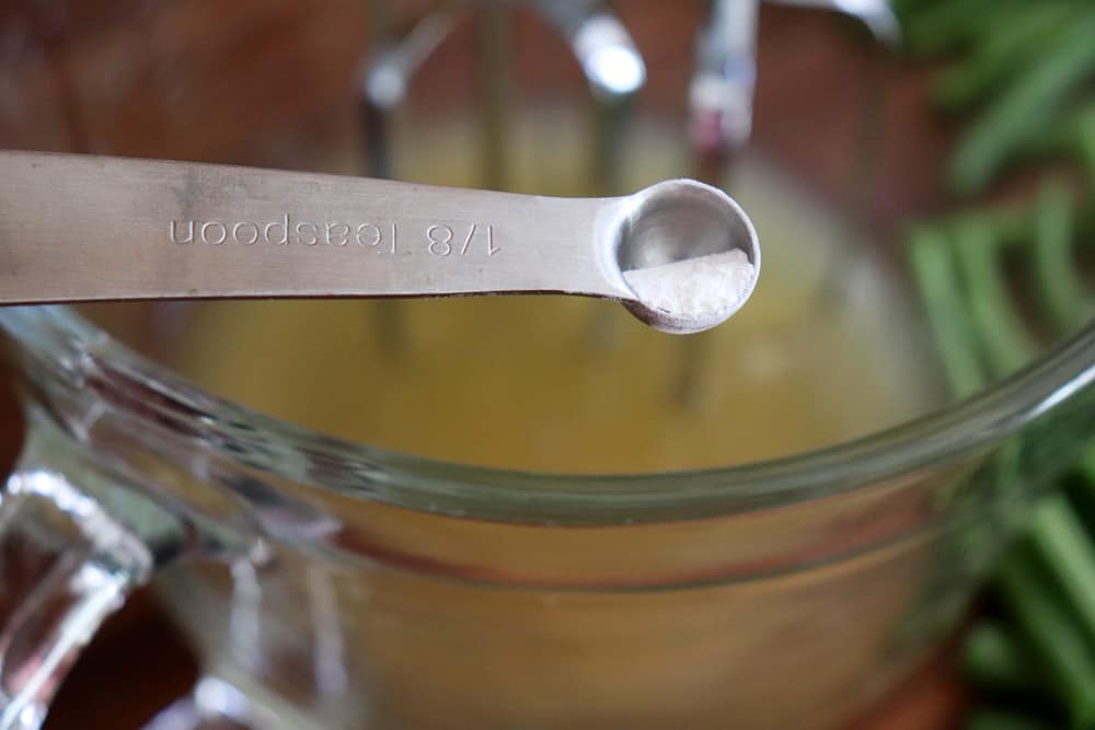 teaspoon with cream of tartar