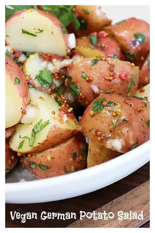 Pinterest Images for Vegan German Potato Salad