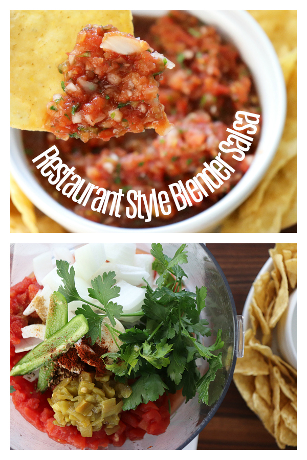 Easy Restaurant Style Blender Salsa Recipe - TheVegLife