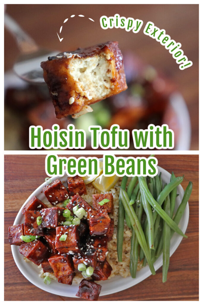 Crispy Hoisin Glazed Tofu with Green Beans TheVegLife