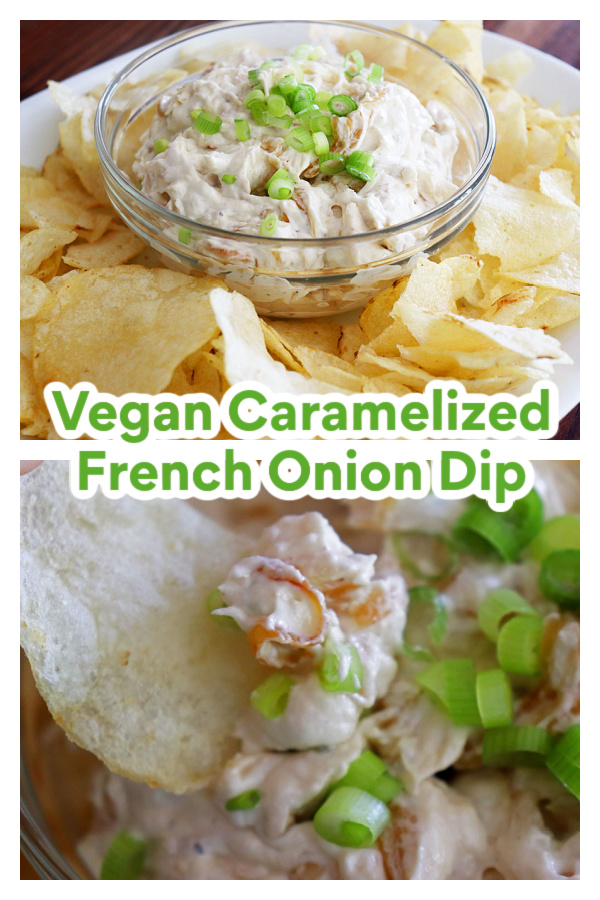 PIN for Vegan Caramelized French Onion Dip