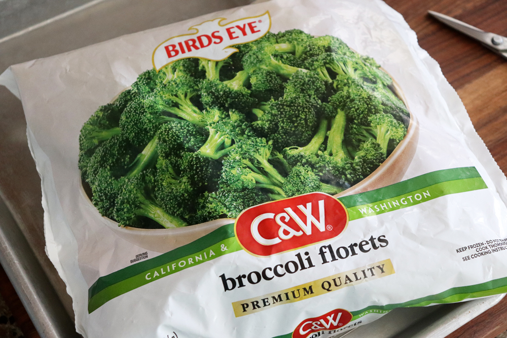 Bag of Frozen Broccoli