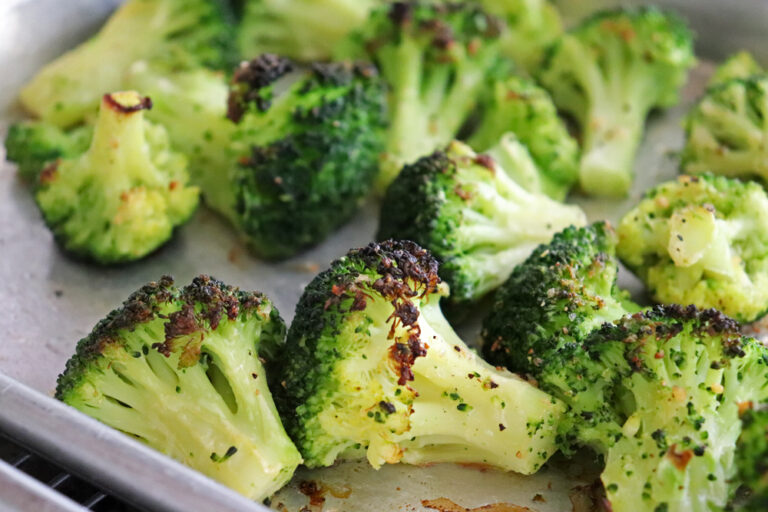 Crispy Oven Roasted FROZEN Broccoli TheVegLife