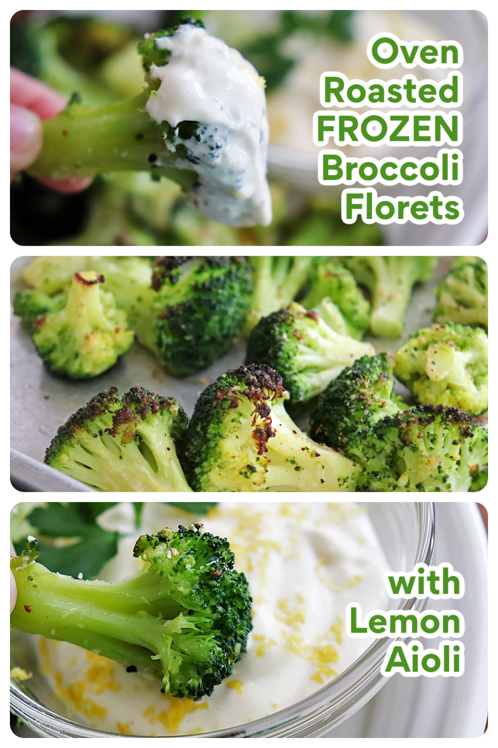 PIN for Crispy Oven Roasted FROZEN Broccoli