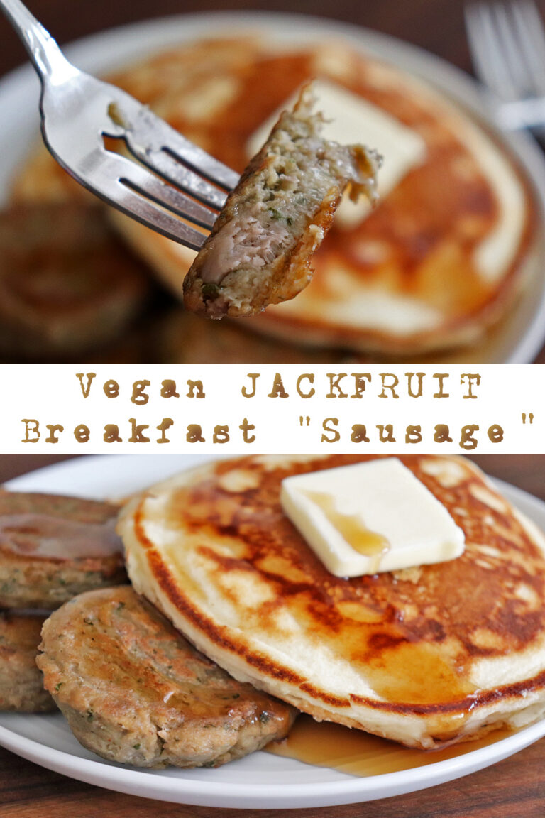 Vegan Jackfruit Breakfast Sausage - TheVegLife