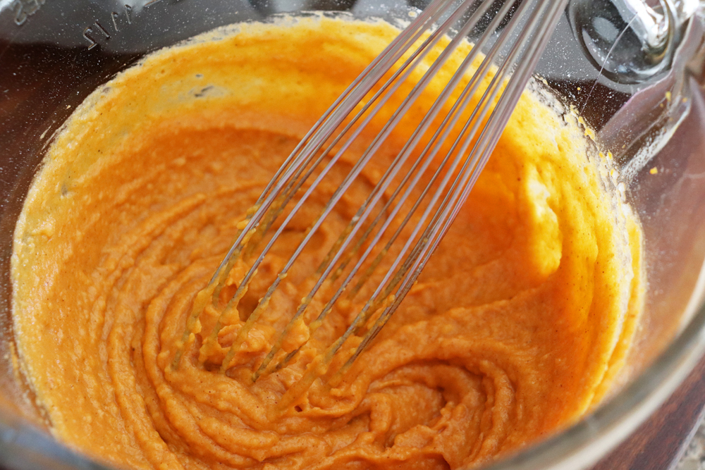 Vegan Pumpkin Spice Donut Holes Batter